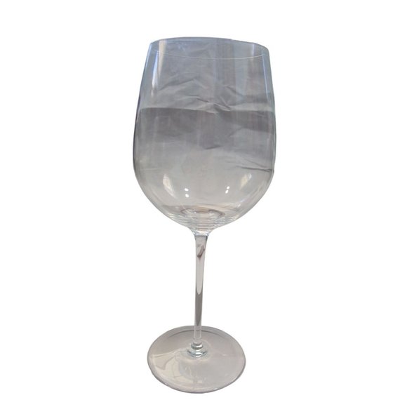Tiffany & Co. Other - Tiffany Crystal Classic Home Burgundy Wine Pulled Stem Applied Foot EUC